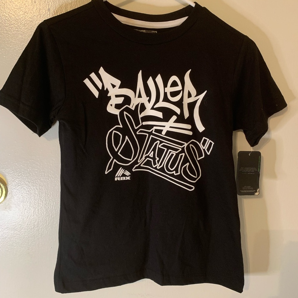 Boys RBX “Baller Status” Shirt - Size Medium - NWT